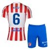Atlético Madrid Koke 6 Hjemme 2025-26 - Barn Draktsett